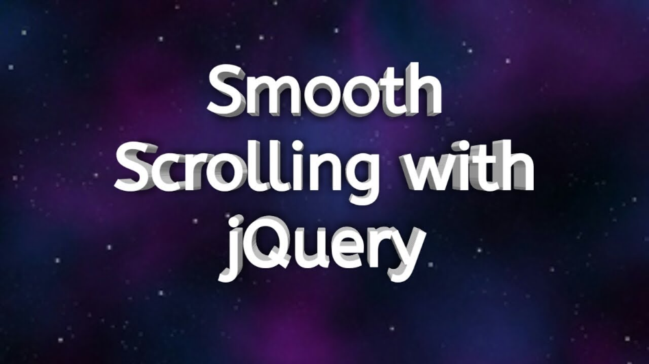 Smooth Scroll to Div using jQuery